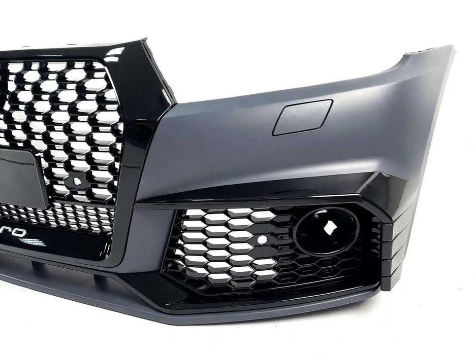 Бампер передний  в стиле RS Audi	Q5 80A 2016-2020год. Под туманки!Ауди