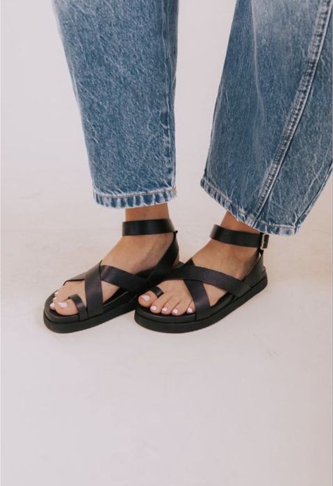 Жіночі сандалі Steve Madden Mira Black Leather