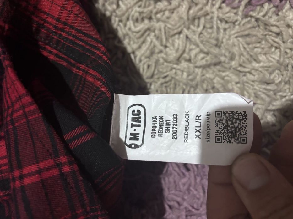 Продам рубашку M-tac
