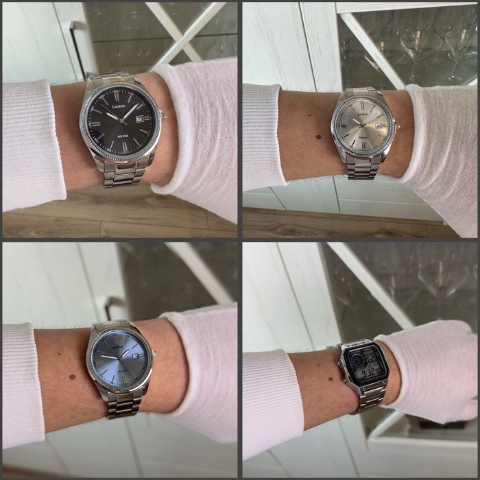 Годинник Casio MTP-1302 steel blue з Упакуванням