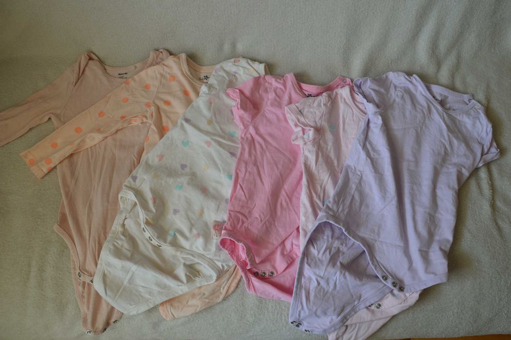 Body krótki i długi rękaw rozmiar 98