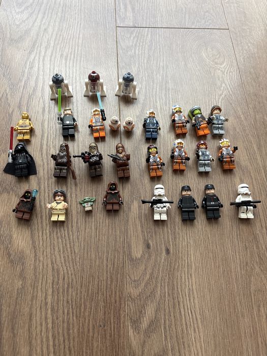 Lote de mini figuras lego star wars