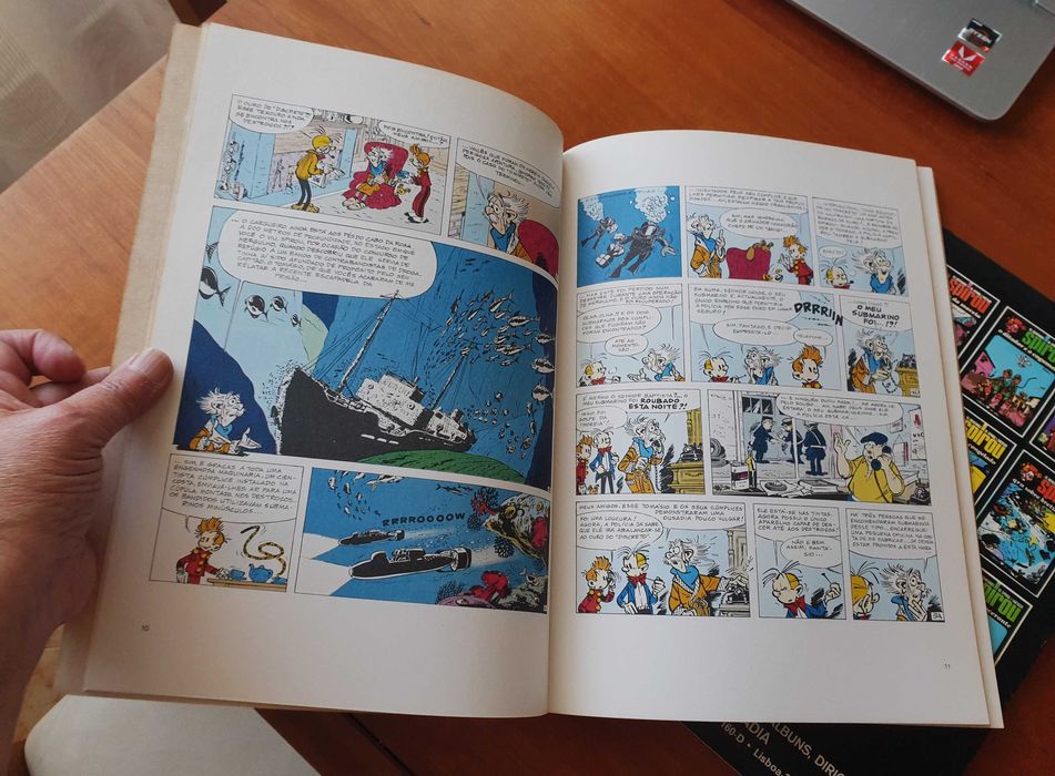 Álbuns BD As Aventuras de Spirou e Fantásio (portes incluídos)