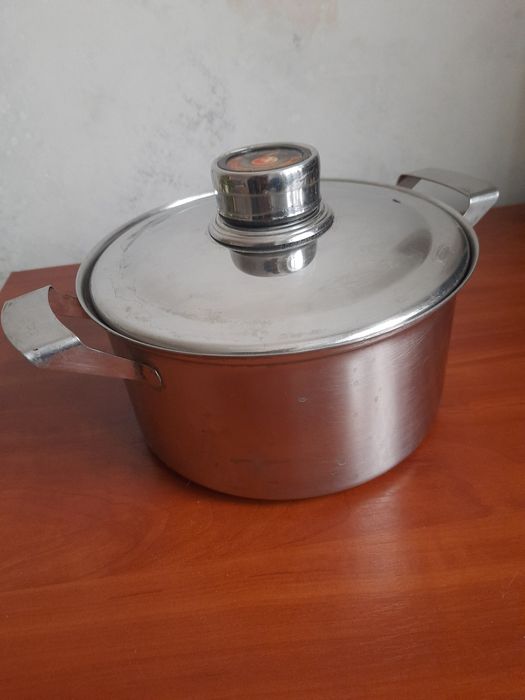 Кастрюля нержавейка 3л. СССР(не магнит.) алюминиевый казан 6 СССР