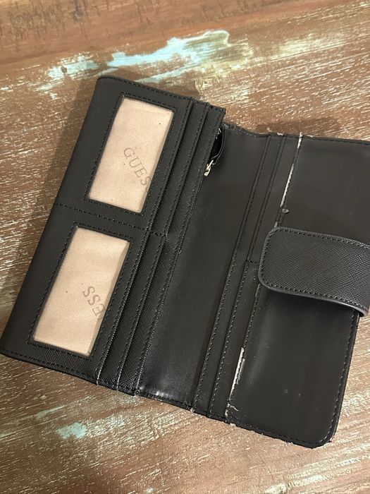 Portfel Guess, czarny