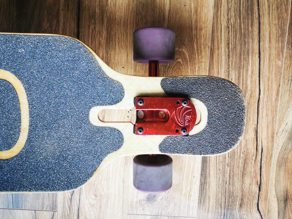 Longboard loaded