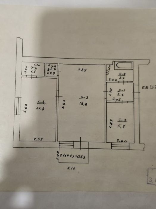 Продаж 2 кімн.кв-ри в передмістя м.Берегове ( с.Гать)