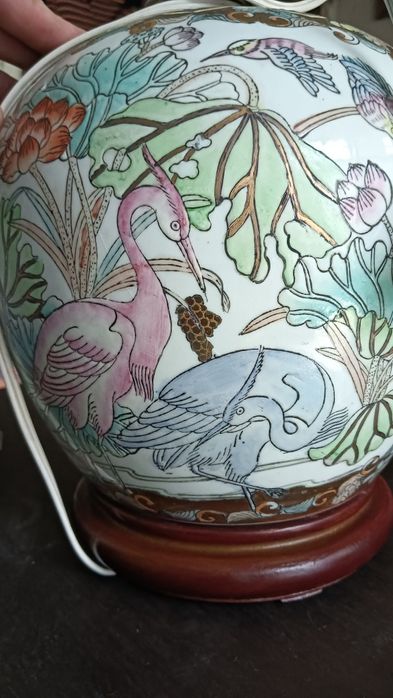 Candeeiros de Mesa em Cerâmica Asiáticos