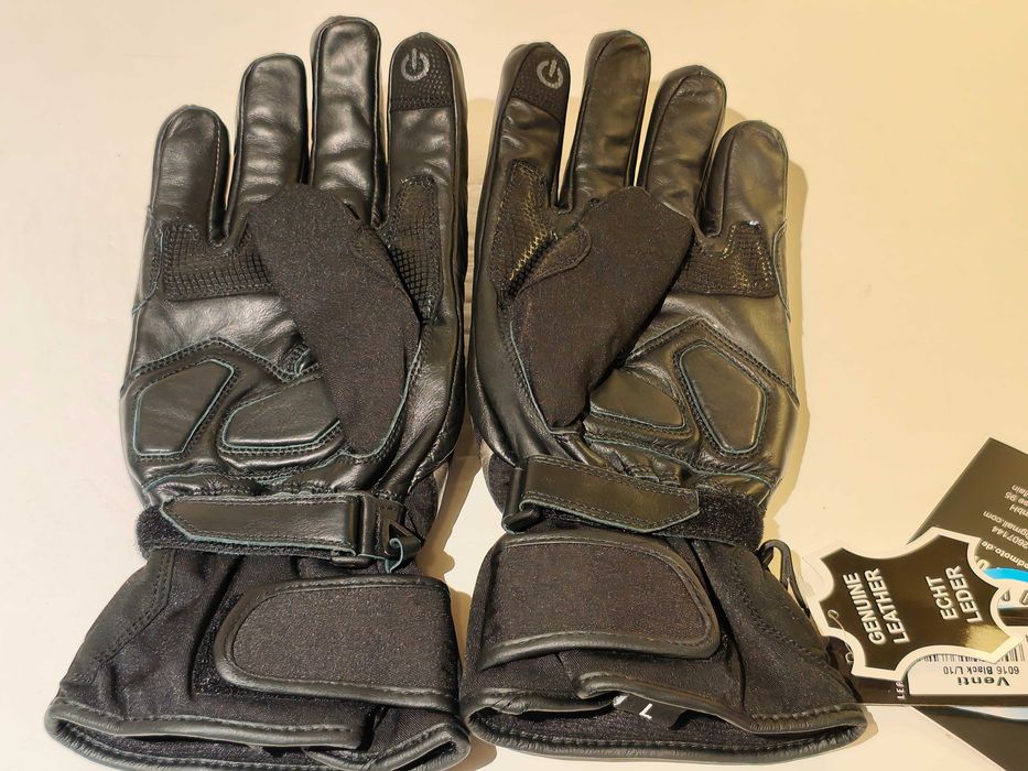 Luvas de inverno longas com proteções novo