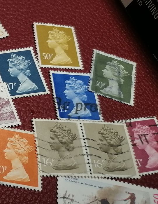 Selos-França - Espanha e Inglaterra