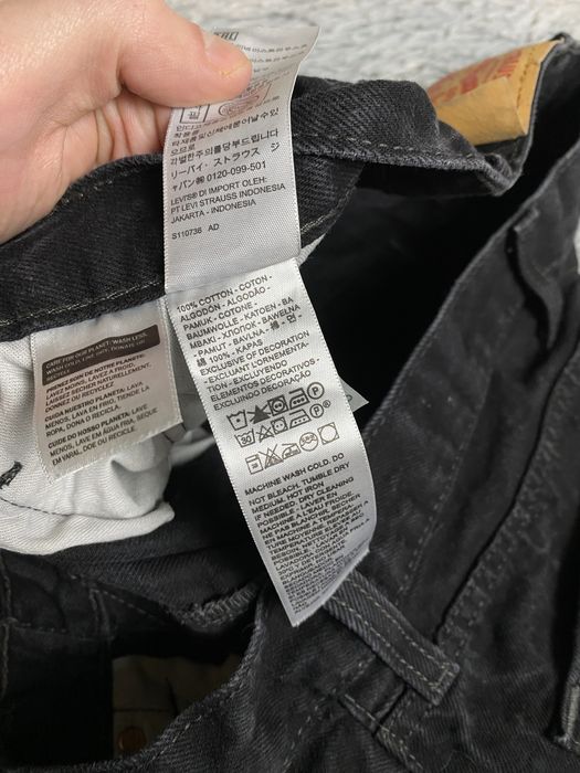 Продам мужские джинсы чёрные Levis 501