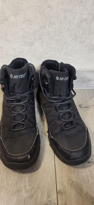 Hi-tec чорні на woter-pruf взуття