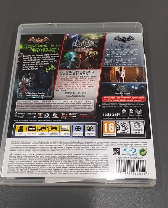 Batman Arkham Collection - Ps3