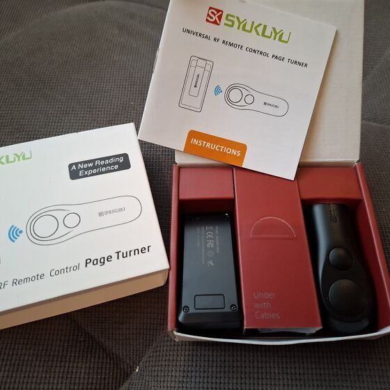 Пульт дистанційного керування Syukuyu RF Remote Control Page Turner