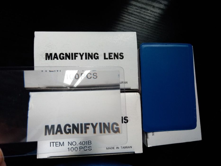 Elastyczne SZKŁO POWIĘKSZAJĄCE LUPA soczewka Fresnela karta wizytówka