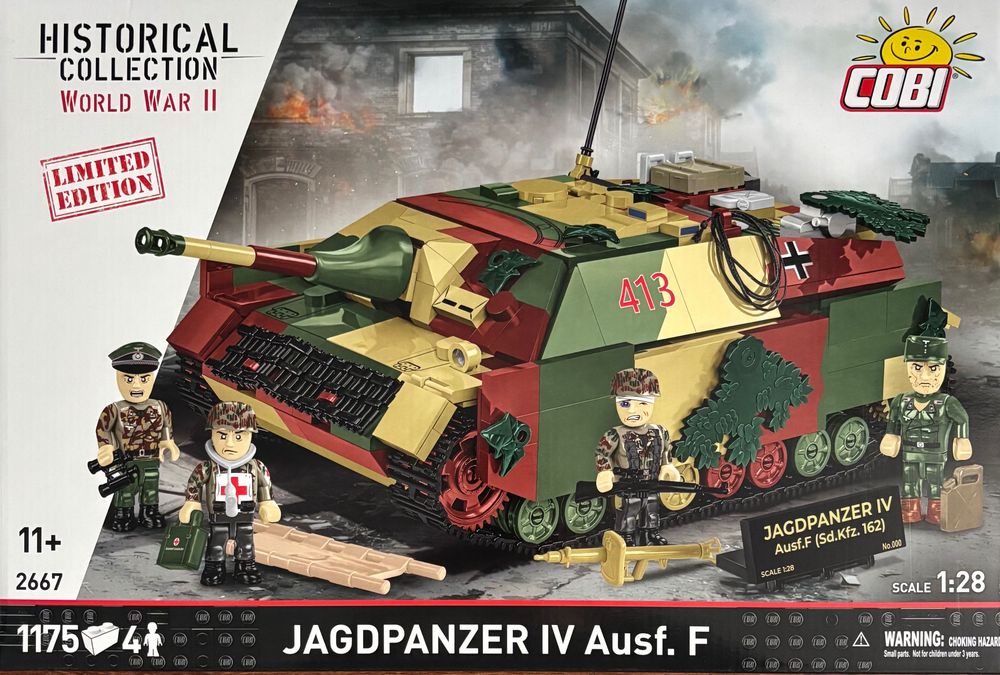 Cobi Jagdpanzer IV Ausf. F Limited Edition (Nowy)