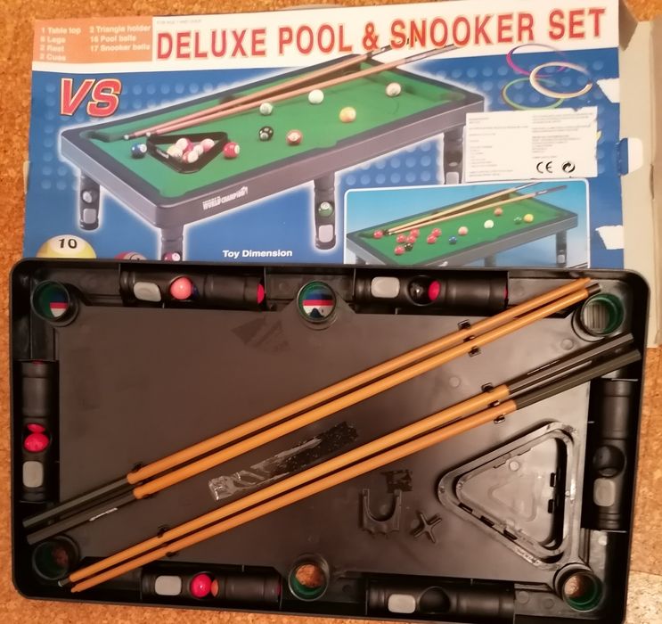 Jogo de snooker, novo