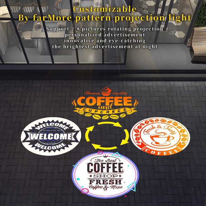 Projektor Reklamowy Gobo 30 W,50W,80W-600W