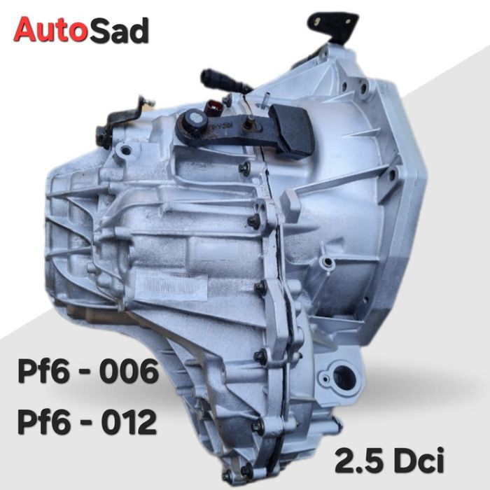 Skrzynia Biegów 2.5 Dci PF6-006/PF6-012 Trafic Master Movano Primastar