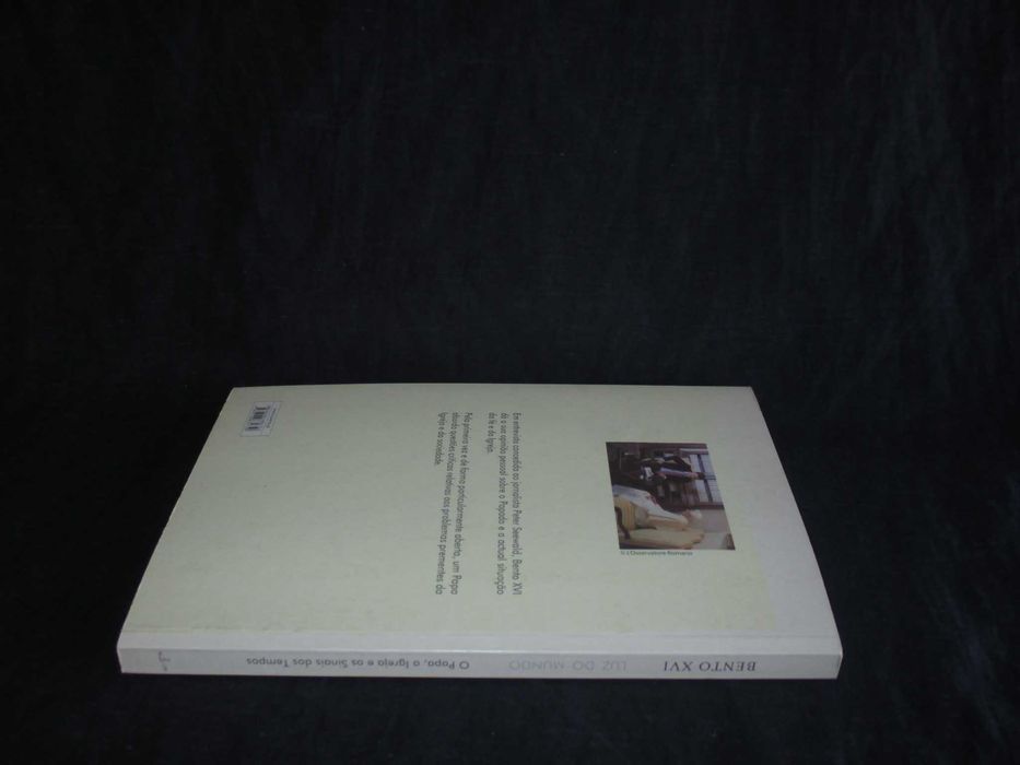 Livro Luz do Mundo Papa Bento XVI conversa com Peter Seewald