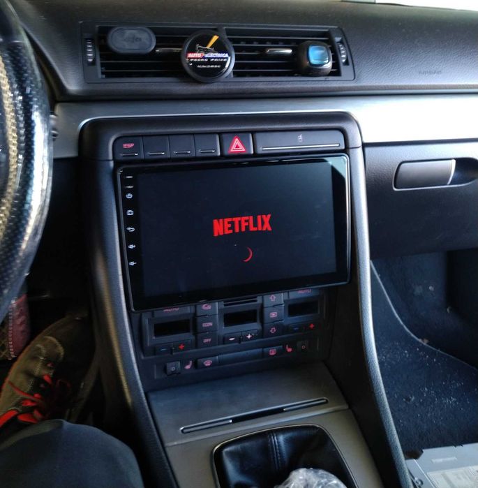 Rádio 2DIN 9" [4+64GB] • AUDI A4 (2000 a 2009) • Android • B6 B7