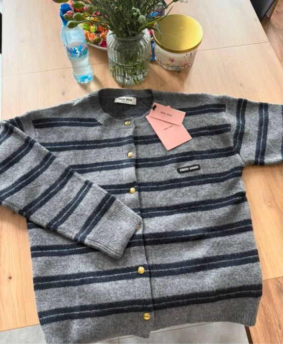 Sweter MiuMiu 100% wełna