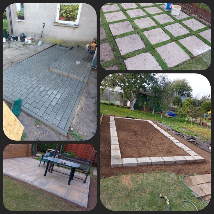 Minikoparka, koparko ładowarka, prace ziemne, wywrotka, szamba