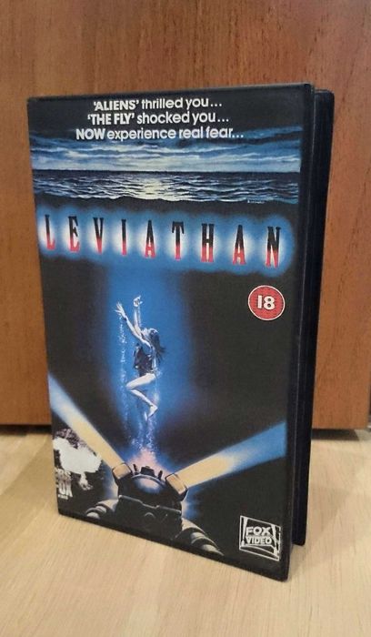 Nigdy Nie Mów Śmierć / Lewiatan Leviathan - VHS Filmy KARATE kasety Magnetowid