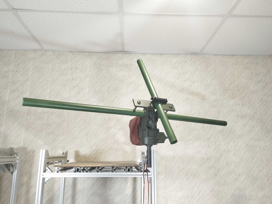 Посилений поворотний механізм для антен 2-осьовий поворотнік фвп fpv