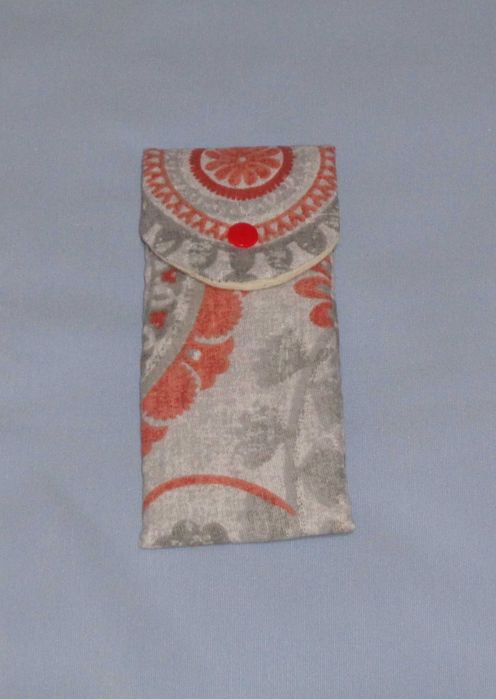 Estojo em tecido com fecho de mola 13 (NOVO)