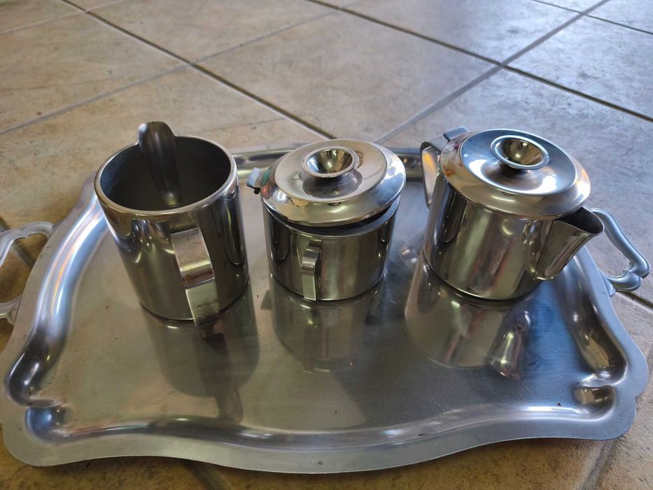 Conjunto de peças aço inox