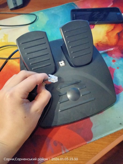 Ігровий руль Defender 180°