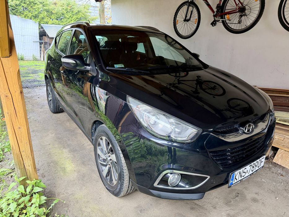 Hyundai ix35 2.0 crdi 136hp 4x4 kamera carplay grzane fot p+t czujniki i Webasto 2010r