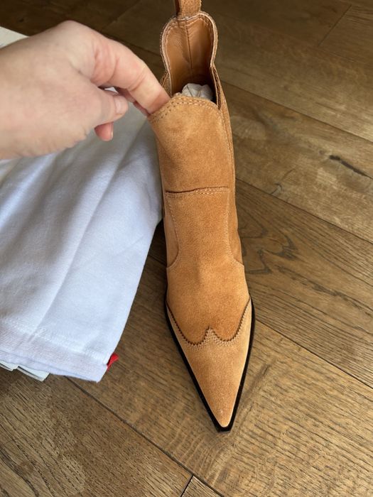 Ботільони Schutz, казаки, ковбойки, 38р,