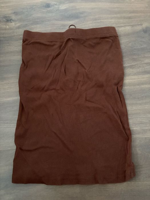 Spódnica midi sinsay m brązowa