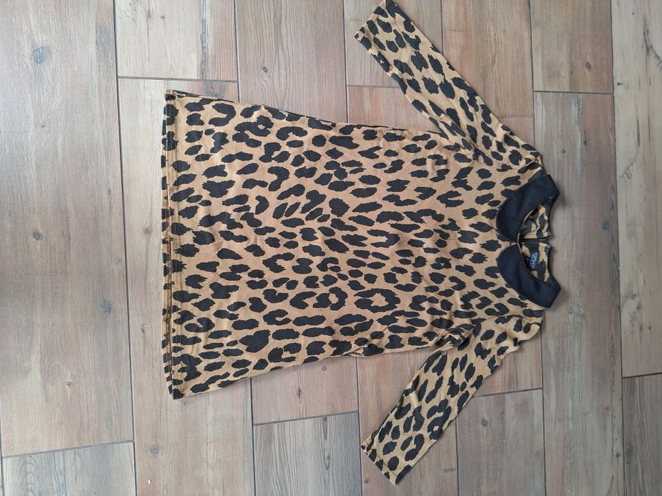 Tunika pantera z kołnierzykiem