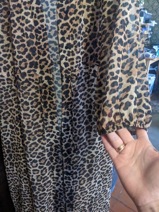 Накидка, платье пляжная шифон