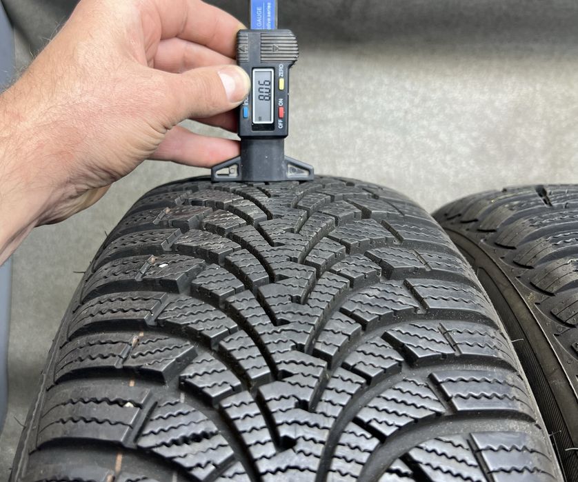 Шини ~7.5мм зима 205 55 R16 Goodyear Ultragrip 9+ зимові резина