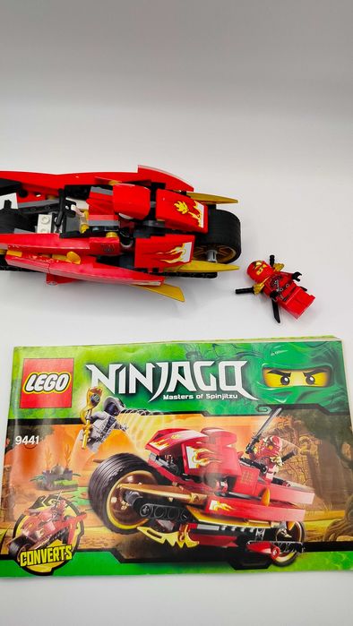 Lego ninjago 9441 Mieczocykl Kaia 9441