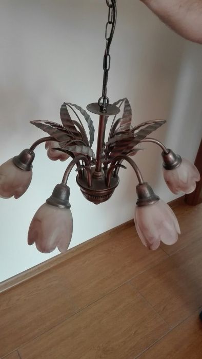 Żyrandol 5 ramienny