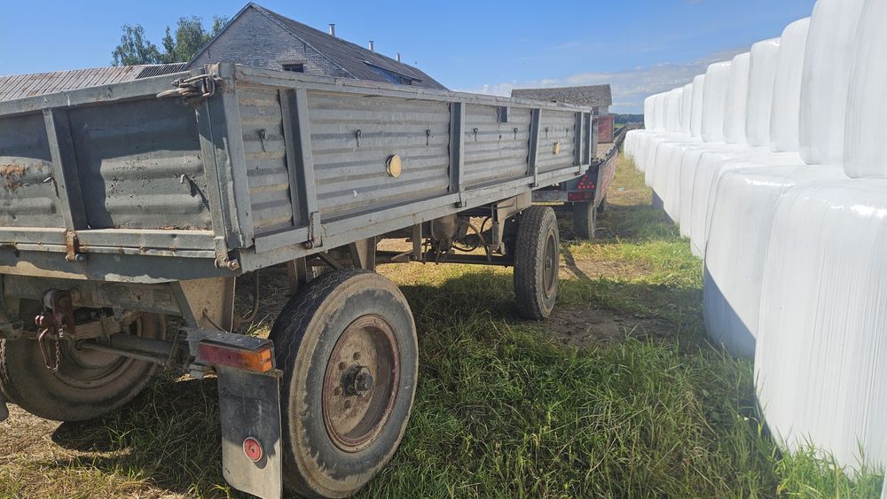 Przyczepa rolnicza sztywna dwie sztuki