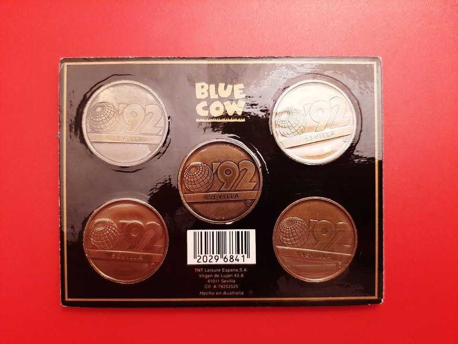 Medalhas em bronze Expo 92 Sevilha