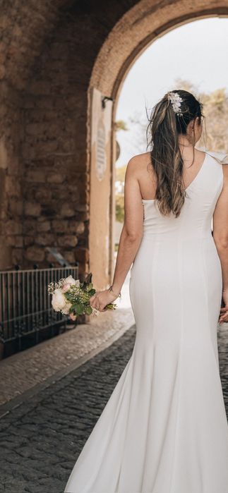 Vestido noiva elegante como novo