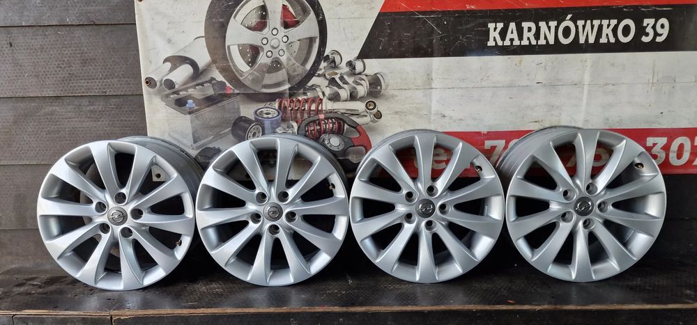 alufelgi opel astra j  5x115 r17 et44