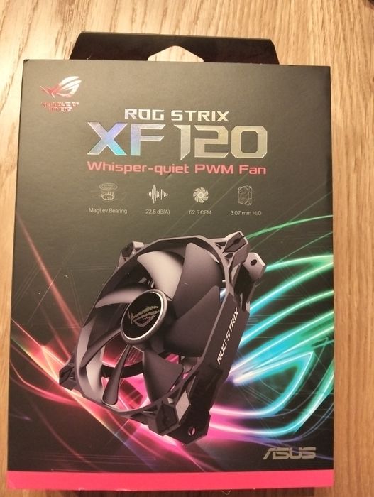 Новий вентилятор ASUS ROG Strix XF120 120mm PWM MagLev