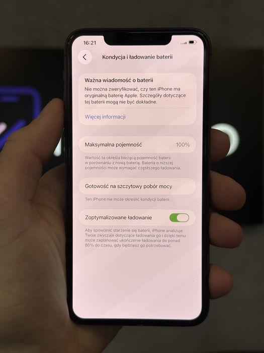 RATY 0% iPhone 11 Pro Max 256GB BATERIA 100% GWARANCJA 12 miesiecy!!!