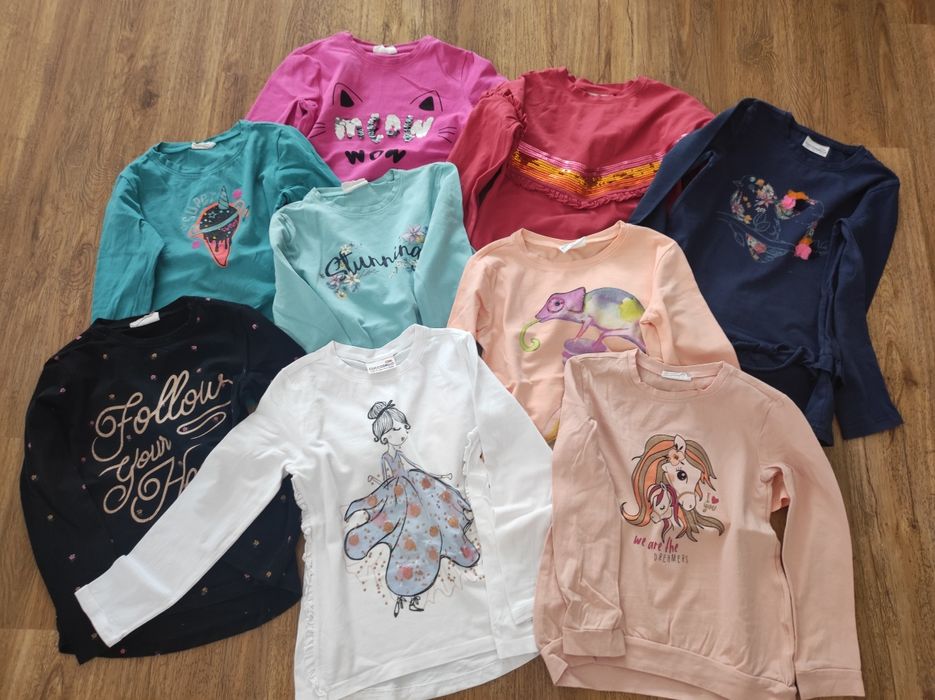 Mega paka ubrań dla dziewczynki 122 Coccodrillo