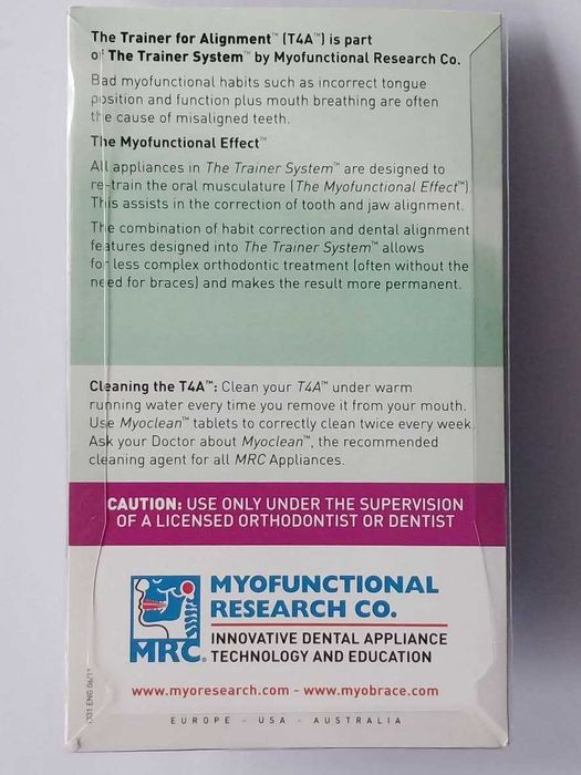 Ортодонтичний трейнер T4А (м'який, синій)