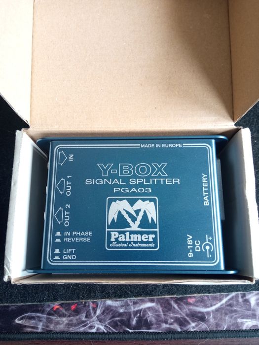 Splitter gitarowy Palmer Y-box