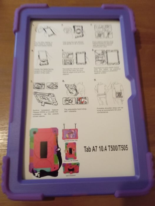 Etui ochronne pancerne do tableta iPada TAB A 7 10,5 cala T500 T505